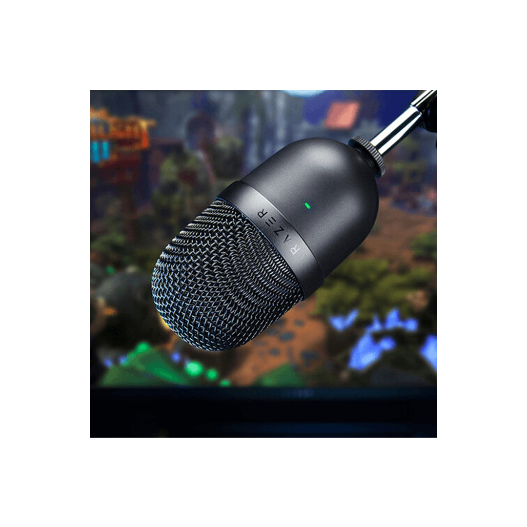 Razer Seiren Mini USB Condenser Microphone - Classic Black in Qatar Razer Seiren Mini USB Condenser Microphone - Classic Black in Qatar